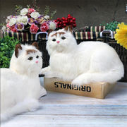 上品見えが狙える中国の風 シミュレーション 猫 装飾 ホーム クラフト リビングルーム デスク ギフト