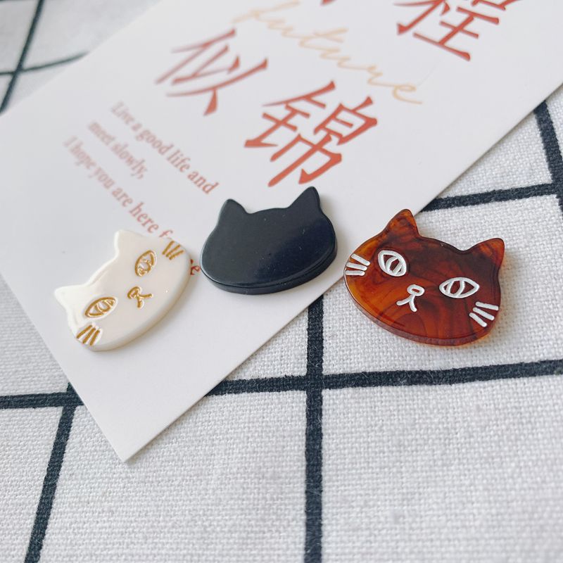 チャーム 部品 DIY アクセサリーパーツ 猫 ハンドメイド ネコ