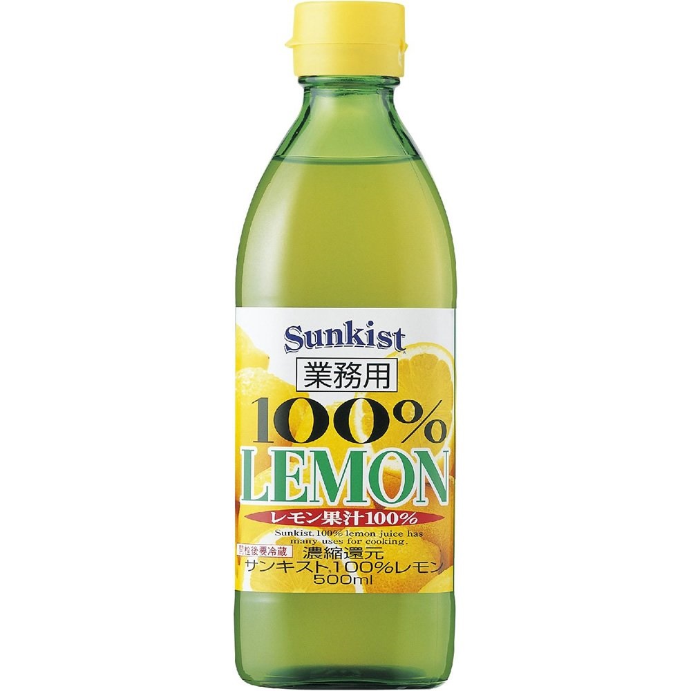 ミツカン 業務用サンキスト １００％レモン ５００ｍｌ瓶