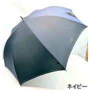 【雨傘】【紳士用】【長傘】裾ステッチ・マンハッタンロゴ入り軽量大寸ジャンプ傘