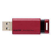 エレコム SSD 外付け ポータブル 500GB 小型 ノック式 USB3.2(Gen1)