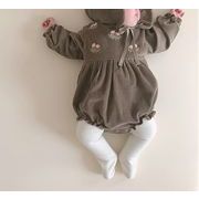 2021秋冬新作 韓国子供服 くまちゃん ロンパース 長袖   ワンピース 赤ちゃん  人気