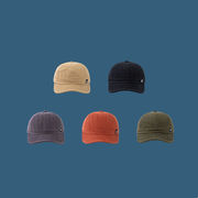 新作  韓国風  帽子 学生  鳥打ち帽   日よけ帽  野球帽  短い軒先  男女兼用  周囲（56-58cm）5色
