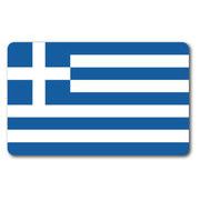 SK246 国旗ステッカー ギリシャ GREECE 100円国旗 旅行 スーツケース 車 PC スマホ