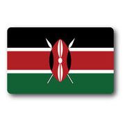 SK255 国旗ステッカー ケニア KENYA 100円国旗 旅行 スーツケース 車 PC スマホ