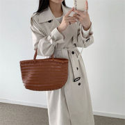 週末に着たい服 自社生産 韓国ファッション トレンチコート カジュアル 気質 快適である 大人気