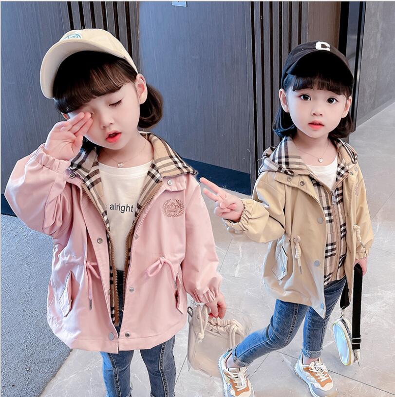 女の子の子供服かわいいジャケット子供たちの秋の新しいファッション