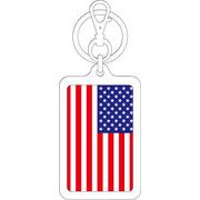 【選べるカラー】KSK207 アメリカ USA 国旗キーホルダー 旅行 スーツケース