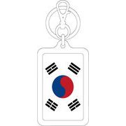 【選べるカラー】KSK221 韓国 KOREA 国旗キーホルダー 旅行 スーツケース
