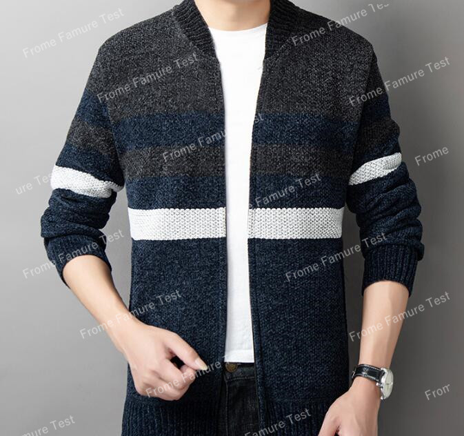 韓国風　新しいスタイル　長袖ニットトップ　セーター　メンズコート　カーディガン