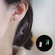女   韓国版  ピアス   耳飾り   アクセサリー  フリンジ  気質  設計感   立体ブロックのピアス