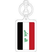 【選べるカラー】KSK442 イラク IRAQ 国旗キーホルダー 旅行 スーツケース