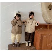 秋冬新作韓国式子供服子供服ファッション★女の子暖かいコートトップス★大人気コート綿の服