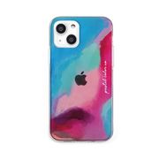 dparks ソフトクリアケース for iPhone 13 Pastel color P