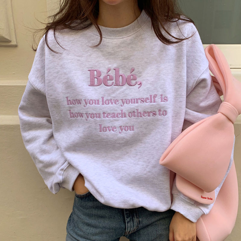 【Women】2021年新作 韓国風レディース服 トップス パーカー 丸首