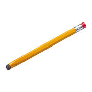 【5個セット】 サンワサプライ 導電繊維タッチペン(オレンジ・鉛筆型) PDA-PEN51
