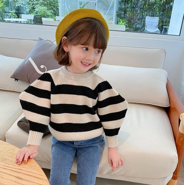 秋冬女の子コート、ニットカーディガン、かわいいセーター、子供服、子供服、新作ファッション★80-140