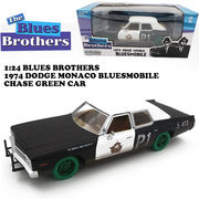 1:24 THE BLUES BROTHERS 1974 DODGE MONACO BLUESMOBILE CHASE CAR 【ブルースブラザース】ミニカー