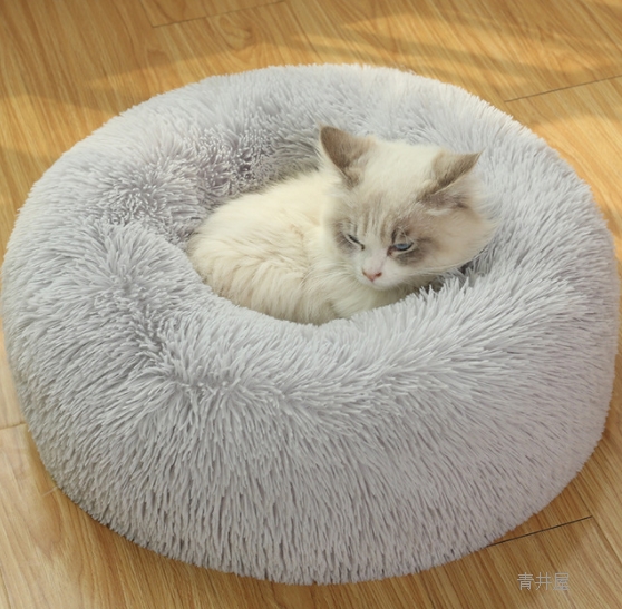 秋冬新作 ペット用品  寝具 ペット 猫  小型犬用 カドラー ペット用ベッド 座布団  ふわふわ 暖かい