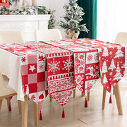 クリスマス テーブルランナー コーディネート クリスマス飾り リネン 卓上飾り オーナメント