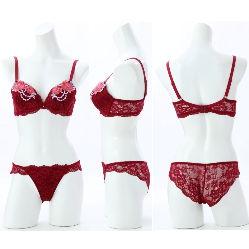新色入荷❤️パールレース❤️上下セット❤️全2色❤️バックレース❤️珍しいカラー テグス甲レース柄クルー 靴下（ソックス） | Doll Kiss