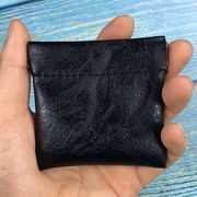 新しい女性男性革小銭入れ小さな財布バッグリトルキーカードホルダー