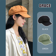 おしゃれの必需品 INSスタイル コットンとリネン 簡約 気質 八角形の帽子 ファッション ベレー帽