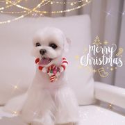 犬 首輪 クリスマス　サンタ　ペット用品 首輪　アクセサリー 新作 犬猫兼用　くびわ