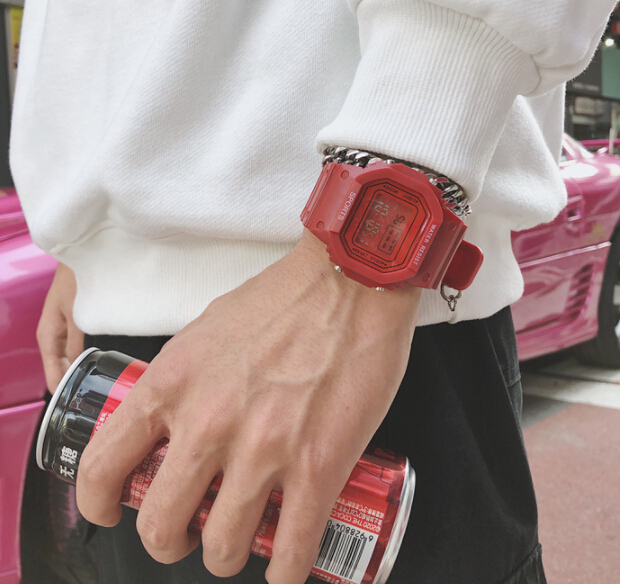 高級感　腕時計　メンズ　デジタル　ウォッチ　防水3ATM　ファッション雑貨