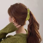 ヘアクリップ  バナナホルダー  バレッタ  ビジュー   hairpin  hair clip  7色  10.5cm