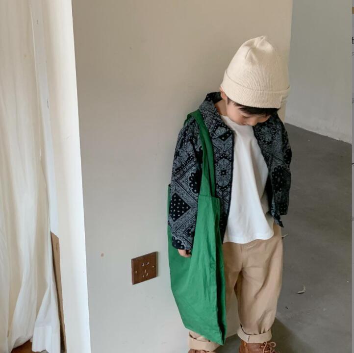 子供服 春と秋コート  韓国風 　男の子コートキッズ トップス ファッションコート ★90-140