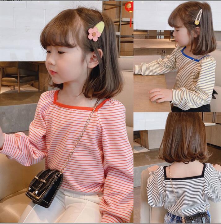 秋と冬のファッション★子供ボトミングシャツ★子供長袖★可愛いオールマッチ★80-120