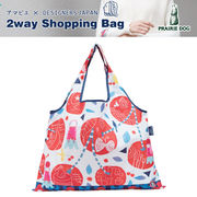 ■プレーリードッグ■　アマビエ　2way Shopping Bag（抗菌加工）　Cherry