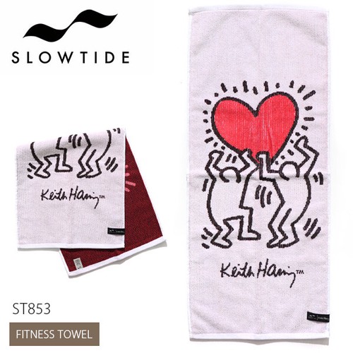 スロータイド【SLOWTIDE】FITNESS TOWEL キース・ヘリング スポーツ