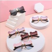 多彩キッズ眼鏡　キッズ　フレーム　子供用サングラス/メガネ　可愛い　UVカット　ファッション
