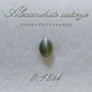 【一点物】アレキサンドライト キャッツアイ ルース alexandrite 変彩金緑石 6月誕生石 ロシア産