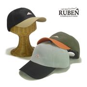 Rubenコットンバイザーオールメッシュキャップ　ヤング帽子