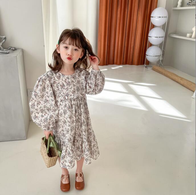 子供服春秋服★女の子ドレス★ファッションドレス子供服★潮流子供服★80-130