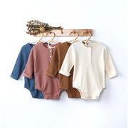 ベビーロンパースベビー服着ぐるみカバーオール防寒着 人気　新品