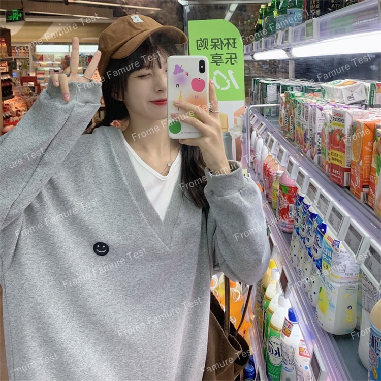 長袖、パーカー、トップス、春秋新作、韓国風、レディース