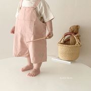 2023春夏新作  韓国風子供服  オーバーオール  サロペット  可愛い 幼児 女の子男の子 ベビー服  3色