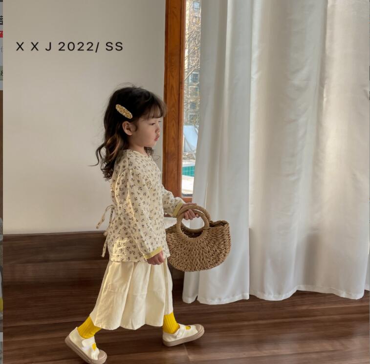 子供服春秋服★女の子シャツ★ファッションシャツ子供春服★韓国風子供春服★80-130