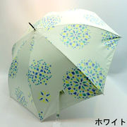 【雨傘】【長傘】全天候対応◎UVカット率97％以上！カレイドスタイル柄晴雨兼用ジャンプ傘