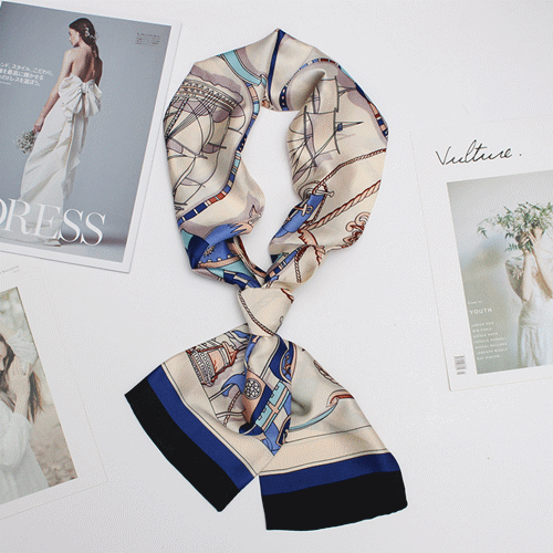 スカーフ 2022年新作 シルクスカーフ ネックスカーフ レディース プレゼント ファッション小物