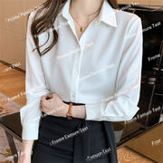シャツ　レディース　上着　長袖　ファッション　春秋