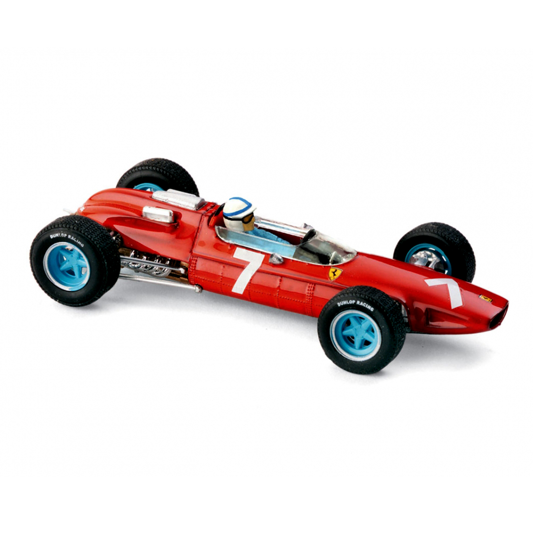 BRUMM/ブルム フェラーリ 158 F1 1964年ドイツGP 優勝 #7 JOHN SURTEES ドライバーフィギュア付