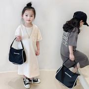 2022夏★人気 韓国子供服  ワンピース  Tシャツドレス  半袖    女の子  キッズ服
