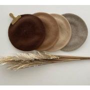 2023年新品 雑貨 子供用 帽 ハット ベレー帽子 7色選べ