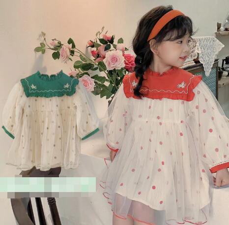 子供用アパレル　トップス　ワンピース　90-130