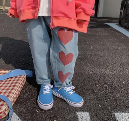 子供用アパレル　ズボン　デニムパンツ　80-130